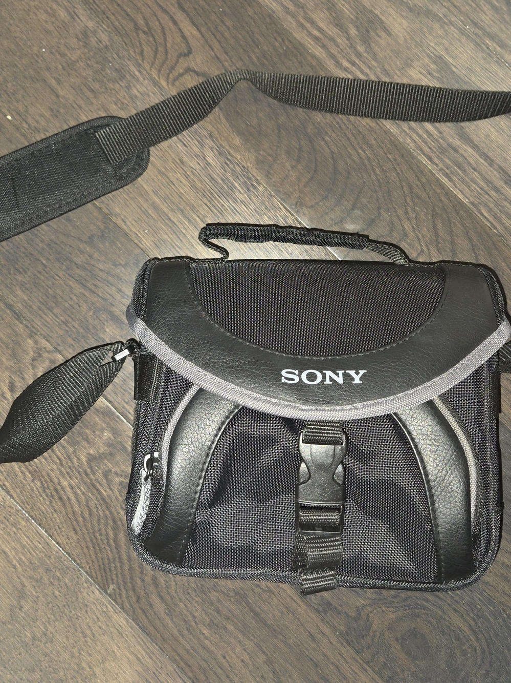 Sony Camera Bag Black Soft Carrying Case Nylon